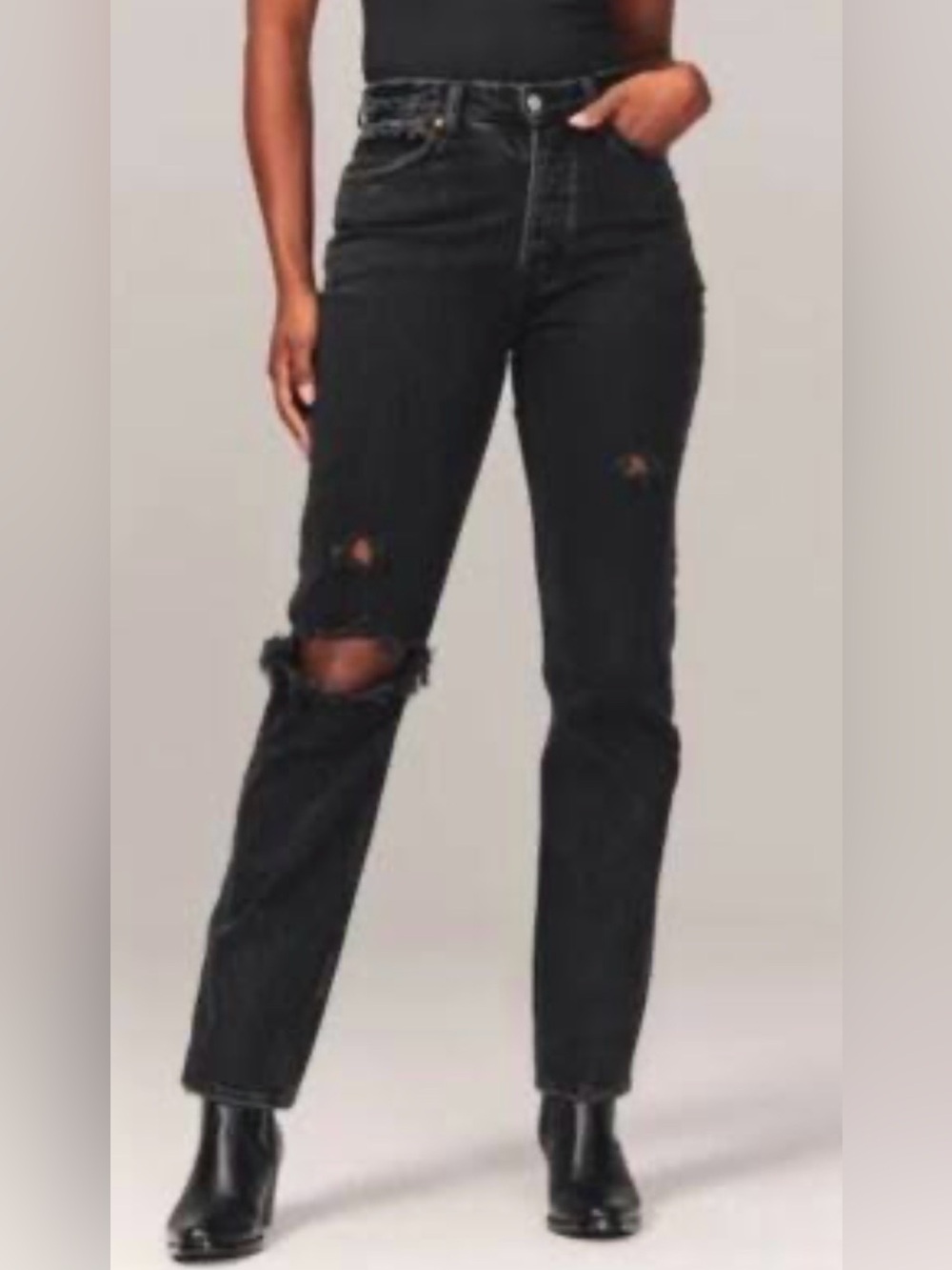 Abercrombie The Dad High Rise Jeans